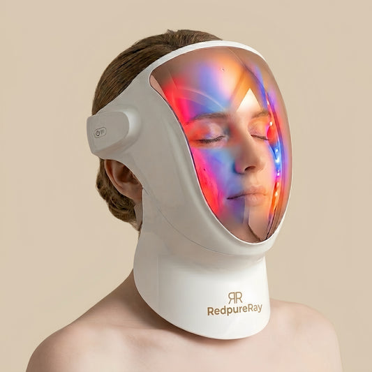 Redpureray | Face and Neck Pro Red Light Therapy Mask