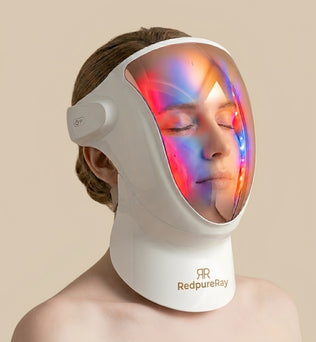 Redpureray | Face and Neck  Pro Red Light Therapy Mask
