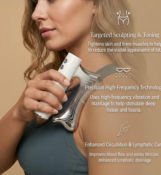 Redpureray | 3-in-1 Heated Muscle Scraper White