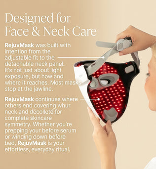 Redpureray | Face and Neck  Pro Red Light Therapy Mask