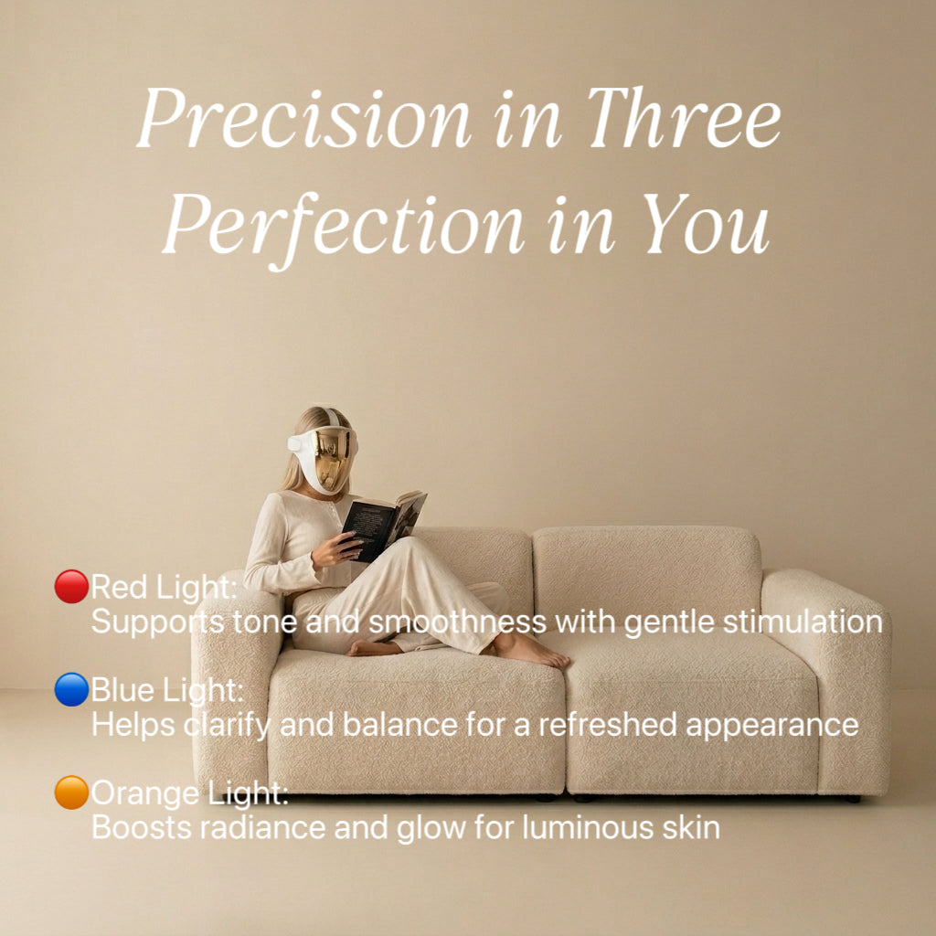 Redpureray | Face and Neck  Pro Red Light Therapy Mask