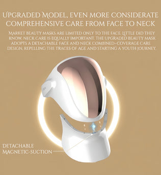 Redpureray | Face and Neck  Pro Red Light Therapy Mask