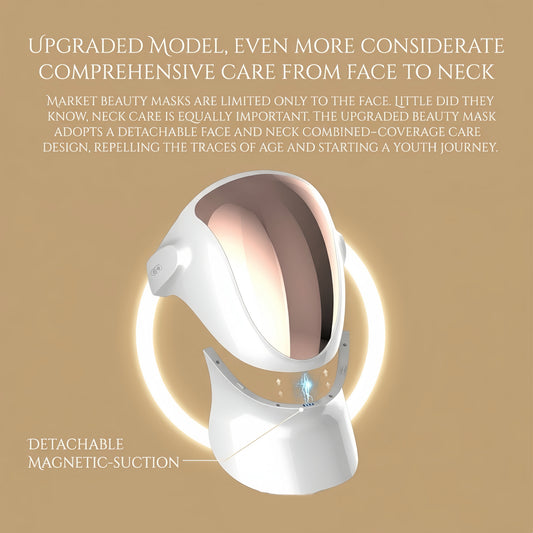 Redpureray | Face and Neck  Pro Red Light Therapy Mask